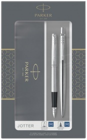:  +   Parker Jotter Core FK61, Stainless Steel CT ( M)