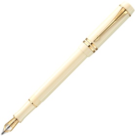   Parker Duofold Historical Colors International F74, White Ivori GT ( F)