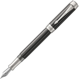    Parker Duofold Prestige Centennial F307, Black Chevron T ( M)