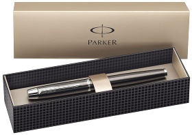 Перьевая ручка Parker I.M. Metal F220, Gun Metal CT (Перо F)