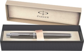 Перьевая ручка Parker IM Premium F222, Deep Grey Gun Metal (перо F)