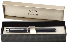 Перьевая ручка Parker I.M. Premium F222, Matte Black CT (Перо F)