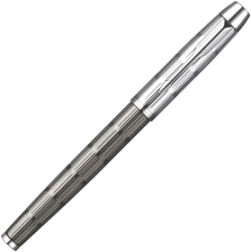 Перьевая ручка Parker IM Premium F222, Twin Chiselled (Перо F)