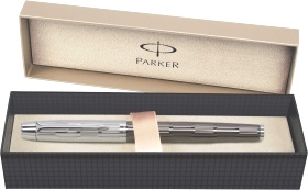 Перьевая ручка Parker IM Premium F222, Twin Chiselled (Перо F)
