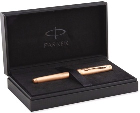 Перьевая ручка Parker Premier Monochrome F564, Pink Gold (Перо F)