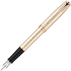   Parker Sonnet`13 Feminine F535, Sterling Silver PGT ( F)
