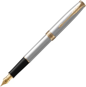    Parker Sonnet Core F527, Stainless Steel GT ( F)