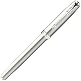 Перьевая ручка Parker Sonnet F526, St. Steel СT (Перо F)