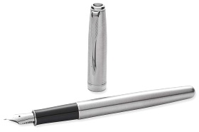 Перьевая ручка Parker Sonnet F526, St. Steel СT (Перо F)