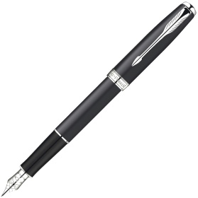 Перьевая ручка Parker Sonnet F529, MattBlack СT (Перо F)