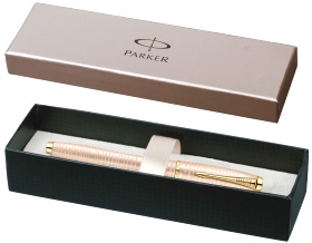 Перьевая ручка Parker Urban Premium Vacumatic F206, Golden Pearl GT (Перо F)