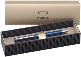 Перьевая ручка Parker Vector Standard F01, Blue (Перо F)