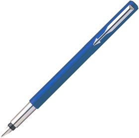 Перьевая ручка Parker Vector Standard F01, Blue (Перо F)