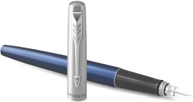  Ручка перьевая Parker Jotter Core F63, Royal Blue CT (Перо M)