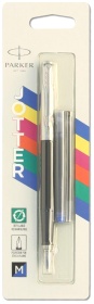 Ручка перьевая Parker Jotter Original F60, Black CT (Перо М)