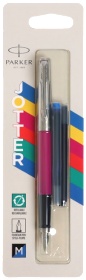 Ручка перьевая Parker Jotter Original F60, Magenta CT (Перо M)