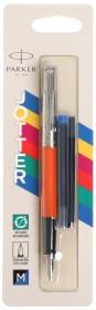 Ручка перьевая Parker Jotter Original F60, Orange CT (Перо M)