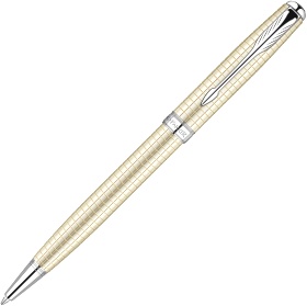   Parker Sonnet`10 K535, Ciselle Decal Sterling Silver CT