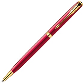   Parker Sonnet`13 Slim K439, Lacquer Red GT