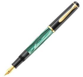    Pelikan Elegance Classic M 200, Green Marbled ( EF)