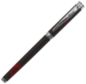  Перьевая ручка Pierre Cardin Gamme Special, Black Lacquer / Red