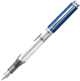  Ручка перьевая Soho Pierre Cardin, Matte Blue / White CT (перо M)