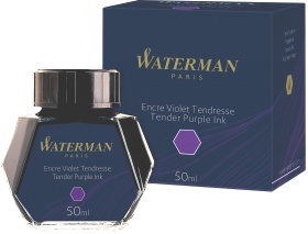 Флакон с фиолетовыми чернилами для перьевой ручки Waterman, Tender Purple