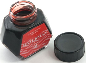Флакон с красными чернилами для перьевой ручки Waterman, Audacious Red