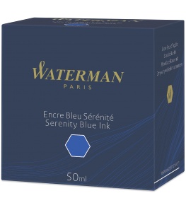 Флакон с синими чернилами для перьевой ручки Waterman