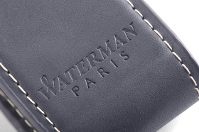  Кожаный чехол Waterman для одной ручки, Dark Blue