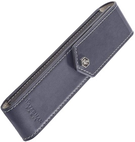  Кожаный чехол Waterman для одной ручки, Dark Blue