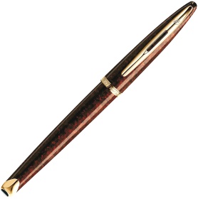 Перьевая ручка Waterman Carene, Marine Amber GT (перо F)