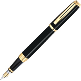   Waterman Exception Ideal, Black GT ( F)