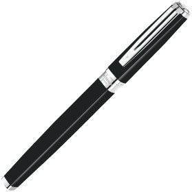 Перьевая ручка Waterman Exception Slim, Black Lacquer ST (Перо M)