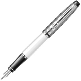   Waterman Expert 3 Deluxe, White CT ( F)