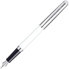   Waterman Hemisphere Deluxe, White CT ( F)