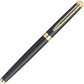 Перьевая ручка Waterman Hemisphere Essential, Matt Black GT (перо F)