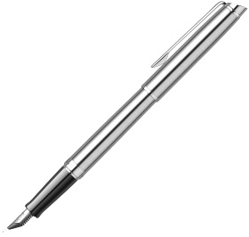 Перьевая ручка Waterman Hemisphere Essential, Stainless Steel CT (перо F)