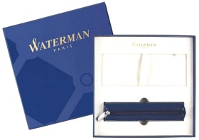 Подарочная коробка с чехлом на молнии Waterman с местом для ручки