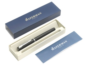  Ручка перьевая Waterman Graduate Allure, Black CT (Перо F)