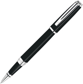 - Waterman Exception Slim, Black Lacquer ST